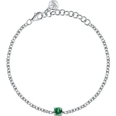 Morellato Tesori Bracelet With Green Stone SAIW239 For Women