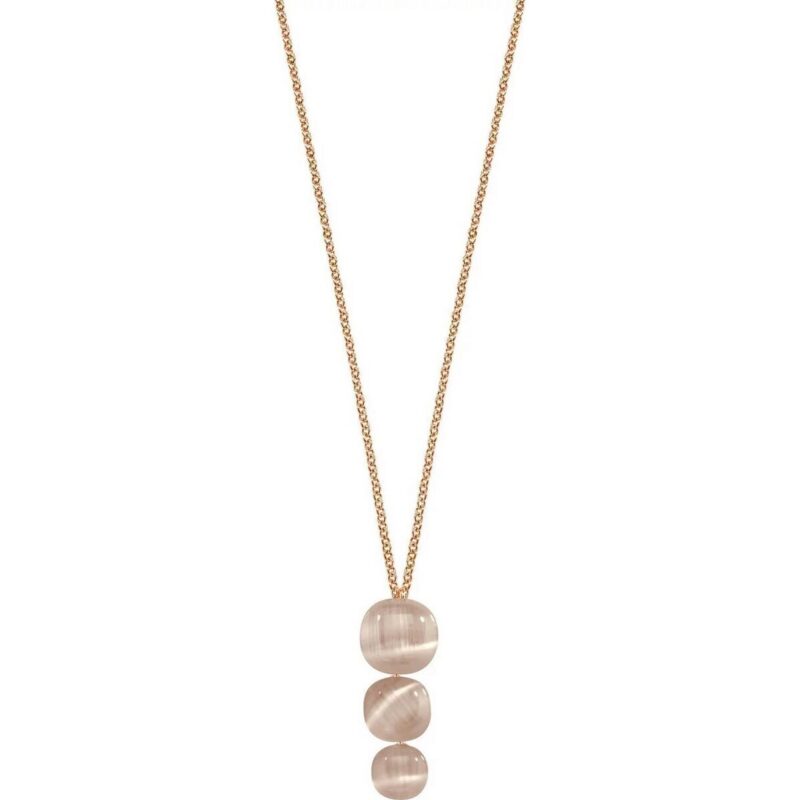 Morellato Gemma Rose Gold Tone Sterling Silver SAKK74 Women's Necklace Morellato Gemma Rose Gold Tone Sterling Silver SAKK74 Women's Necklace