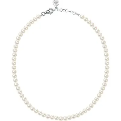 Morellato Essential Pearl 925 Silver Necklace SANH01 For Women