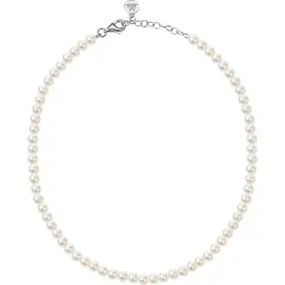 Morellato Essential Pearl 925 Silver Necklace SANH01 For Women