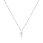 Morellato Gold Stainless Steel And 750 Gold Necklace SATM02 For Men