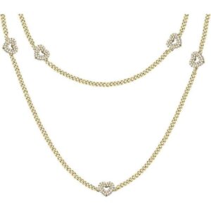 Morellato Incontri Gold Tone Stainless Steel SAUQ03 Women's Necklace