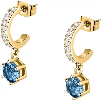 Morellato Colori Gold Tone Stainless Steel Earrings SAVY07 For Women