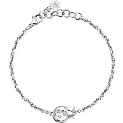 Morellato Istanti Silver Tone Stainless Steel Bracelet SAVZ09 For Women