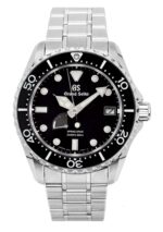 Grand Seiko Sport Spring Drive Stainless Steel Black Dial Automatic Diver's SBGA461G 200M Men's Watch