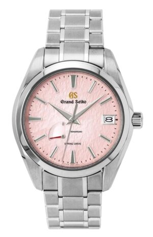 Grand Seiko Heritage Limited Edition 20th Anniversary Titanium Pink Dial Automatic SBGA497G 100M Men's Watch