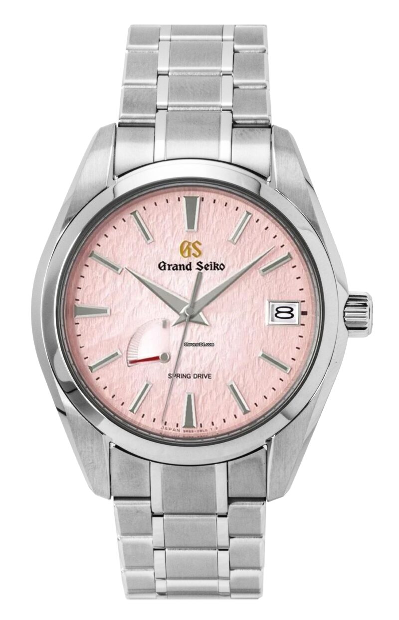 Grand Seiko Heritage Limited Edition 20th Anniversary Titanium Pink Dial Automatic SBGA497G 100M Men's Watch
