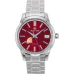 Grand Seiko Elegance Limited Edition 20th Anniversary Stainless Steel Red Dial Automatic SBGA499G 100M Men's Watch