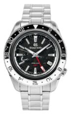 Grand Seiko Sport GMT Stainless Steel Black Dial Automatic SBGE277G 100M Men's Watch