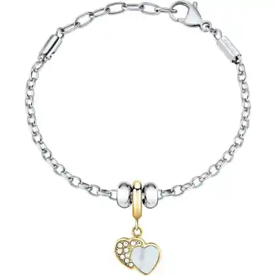 Morellato Drops Bracelet With Gold Heart SCZ1371 For Women