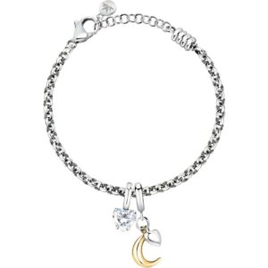 Morellato Drops Bracelet With Gold Tone Half Moon SCZ1375 For Women