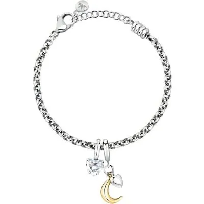 Morellato Drops Bracelet With Gold Tone Half Moon SCZ1375 For Women