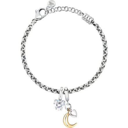 Morellato Drops Bracelet With Gold Tone Half Moon SCZ1375 For Women
