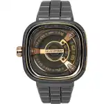 Sevenfriday M-Series Stainless Steel Black Dial Automatic M2/02M SF-M2-02M Men's Watch