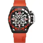 Mazzucato RIM Sub Orange And Black Skeleton Dial Automatic Dive SK3-OR 100M Men's Watch