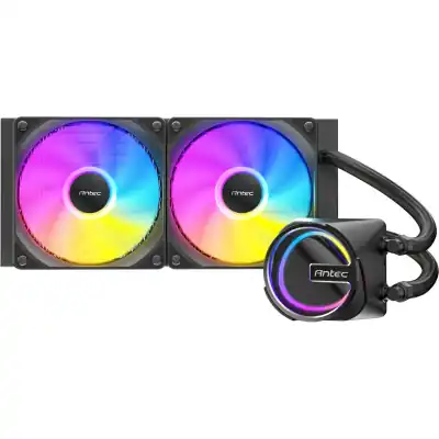 Antec Skeleton 240 ARGB CPU Liquid Cooler Black