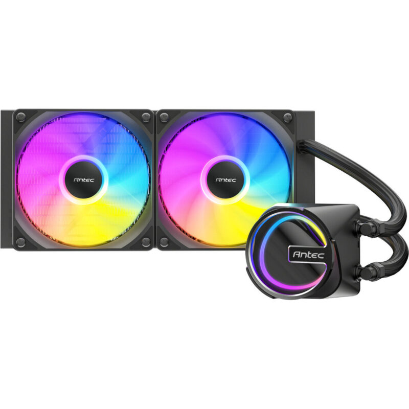 Antec Skeleton 240 ARGB CPU Liquid Cooler Black