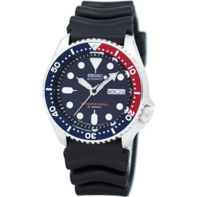 Seiko Automatic Diver's 200m Made In Japan Skx009 Skx009j1 Skx009j Men's Watch