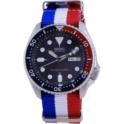 Seiko Automatic Diver's Polyester SKX009K1-var-NATO25 200M Men's Watch