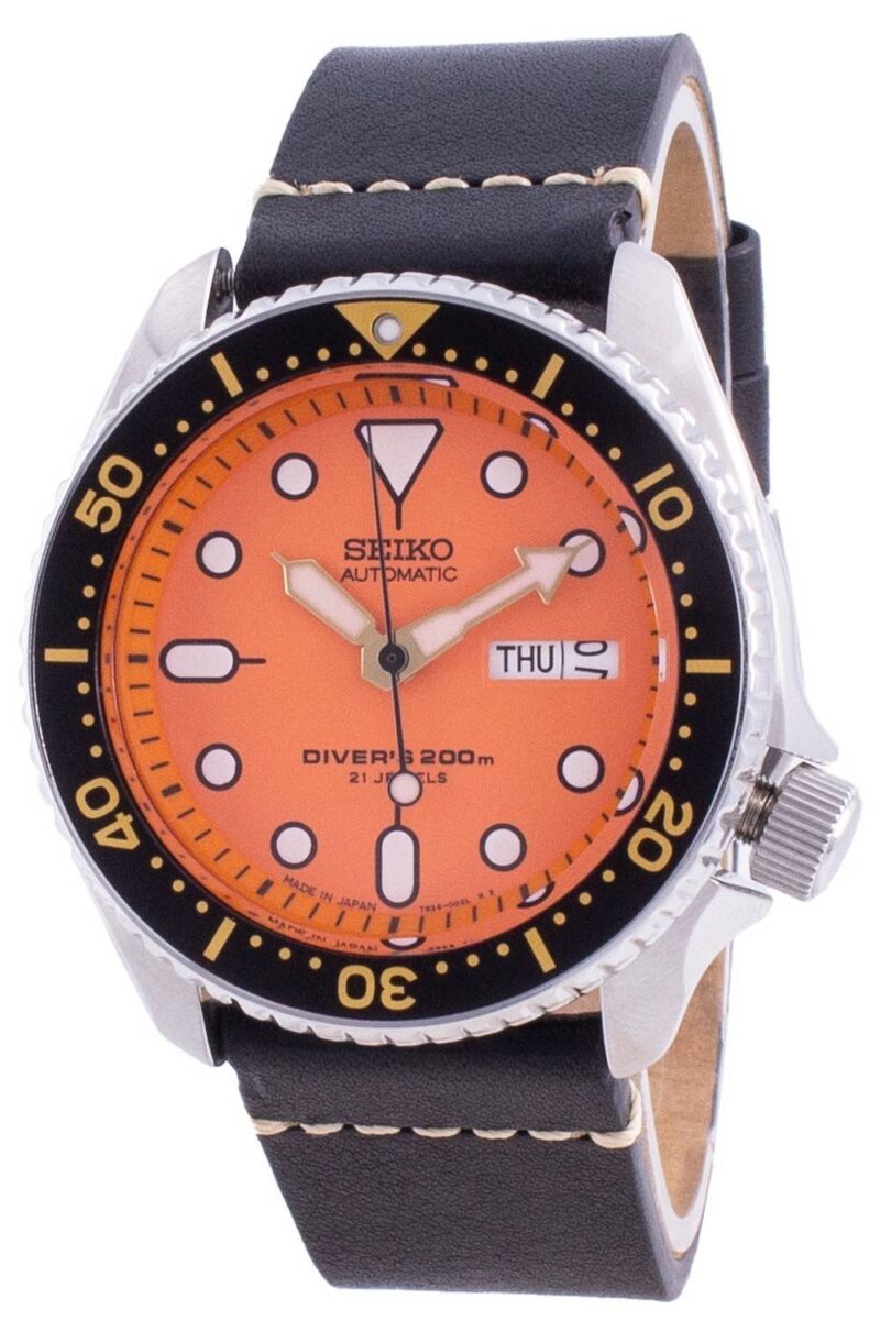 Seiko Automatic Diver’s SKX011J1-var-LS20 200M Japan Made Men’s Watch - SKX011J1-var-LS20