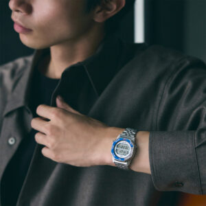 Seiko Rotocall Digital Chronograph Stainless Steel Quartz SMGG21P1 100M Men’s Watch - SMGG21P1