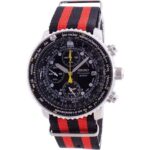 Seiko Pilot's Flight SNA411P1-VAR-NATO3 Quartz Chronograph 200M Men's Watch