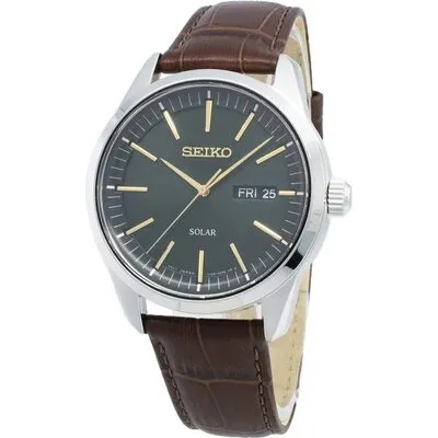 Seiko Conceptual SNE529P SNE529P1 SNE529 Analog Solar Men's Watch
