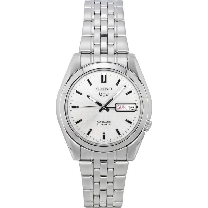 Seiko 5 Automatic 21 Jewels Snk355 Snk355k1 Snk355k Men's Watch