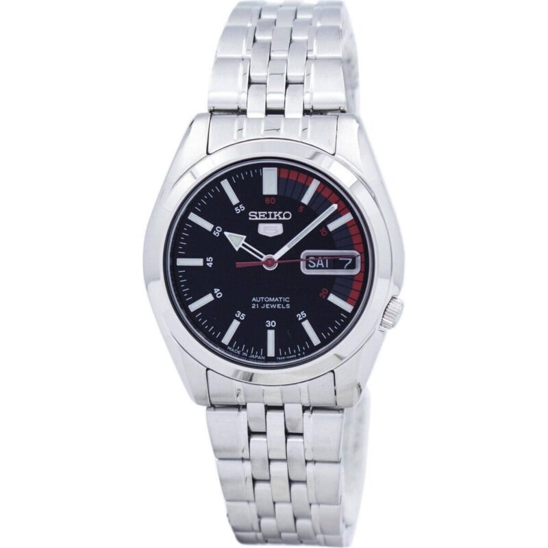 Seiko 5 Automatic Japan Made 21 Jewels Snk375 Snk375j1 Snk375j Men's Watch Seiko 5 Automatic Japan Made 21 Jewels Snk375 Snk375j1 Snk375j Men's Watch