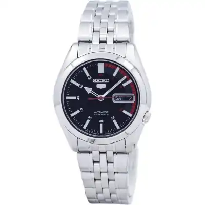 Seiko 5 Automatic Japan Made 21 Jewels Snk375 Snk375j1 Snk375j Men's Watch
