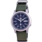 Seiko 5 Military SNK807K2-var-NATOS12 Automatic Nylon Strap Men's Watch