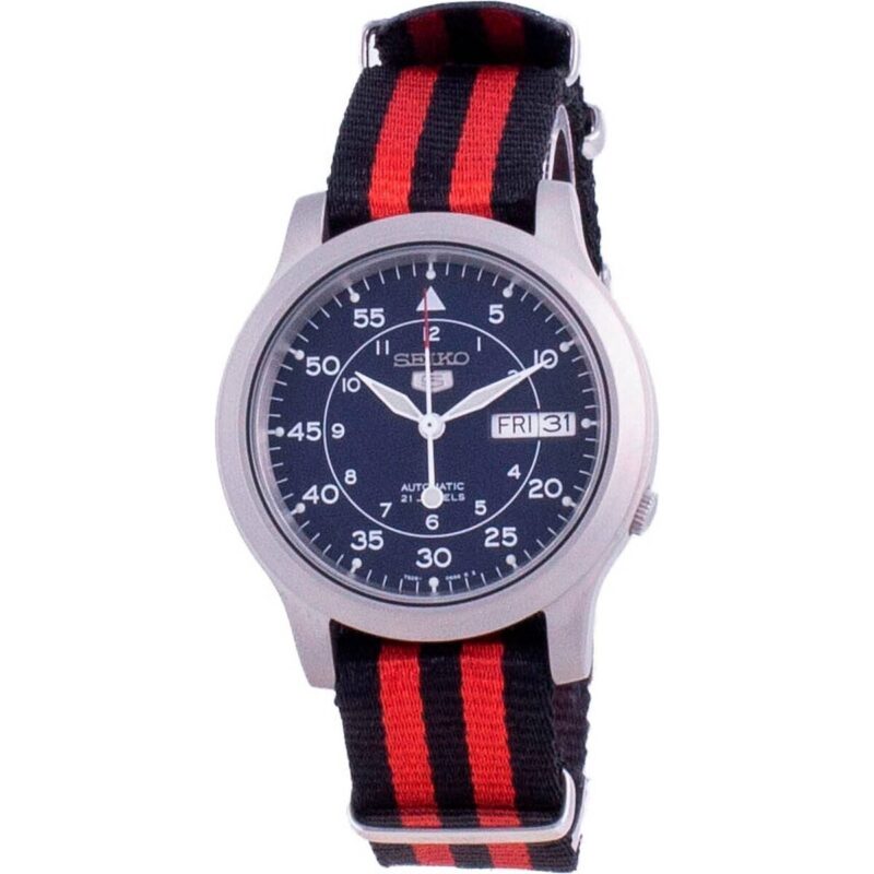 Seiko 5 Military SNK807K2-var-NATOS15 Automatic Nylon Strap Men's Watch