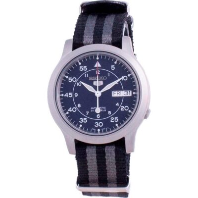 Seiko 5 Military SNK807K2-var-NATOS16 Automatic Nylon Strap Men's Watch