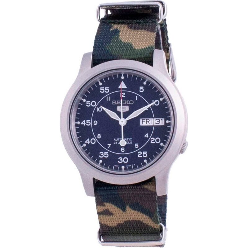 Seiko 5 Military SNK807K2-var-NATOS18 Automatic Nylon Strap Men's Watch