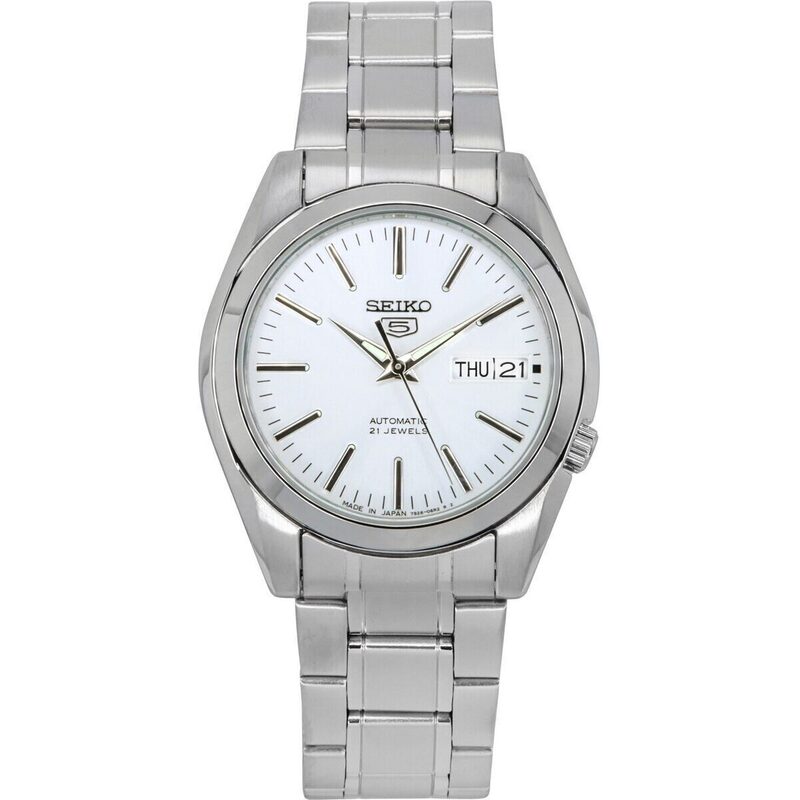 Seiko 5 Automatic 21 Jewels Japan Made SNKL41 SNKL41J1 SNKL41J Men's Watch