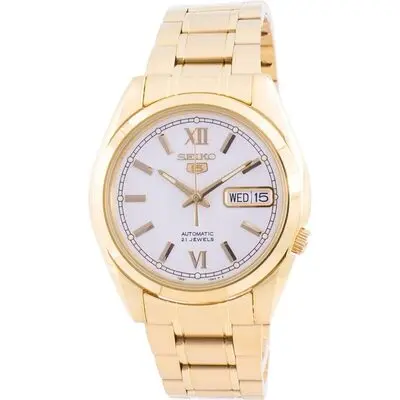Seiko 5 Automatic White Dial SNKL58 SNKL58K1 SNKL58K Men's Watch