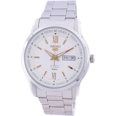 Seiko 5 Automatic White Dial SNKP15 SNKP15K1 SNKP15K Men's Watch