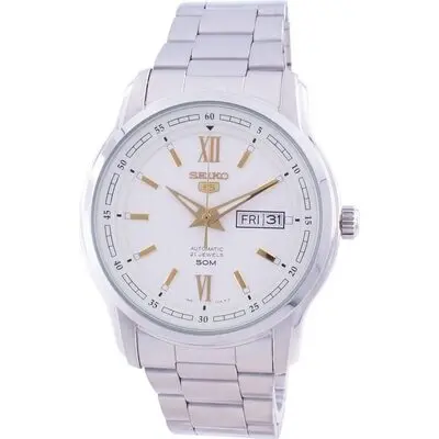 Seiko 5 Automatic White Dial Snkp15 Snkp15k1 Snkp15k Men's Watch