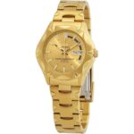 Seiko 5 Sports Gold Tone Stainless Steel Gold Dial 23 Jewels Automatic SNZ450J1 100M Men's Watch