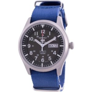 Seiko 5 Sports Military Automatic SNZG09K1-var-NATO8 100M Men's Watch