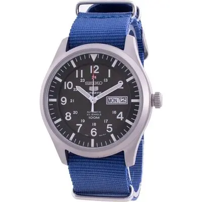 Seiko 5 Sports Military Automatic SNZG09K1-var-NATO8 100M Men's Watch