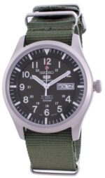 Seiko 5 Sports Military Automatic SNZG09K1-var-NATO9 100M Men's Watch