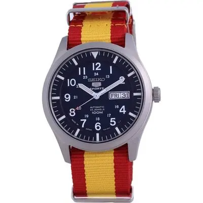 Seiko 5 Sports Automatic Polyester SNZG11J1-var-NATO29 100M Men's Watch