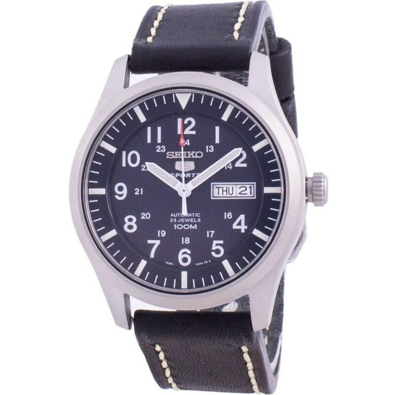 Seiko 5 Sports Blue Dial Automatic Snzg11k1-var-ls16 100m Men's Watch