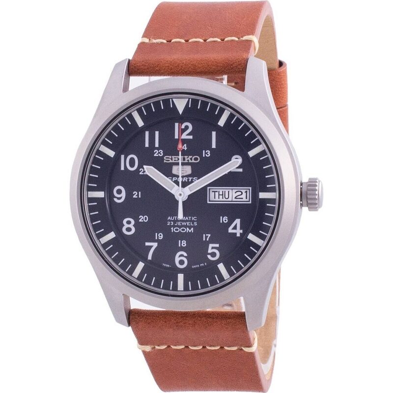 Seiko 5 Sports Blue Dial Automatic Snzg11k1-var-ls21 100m Men's Watch