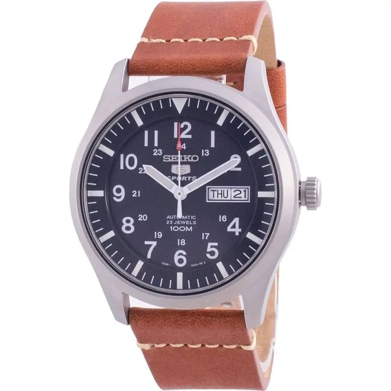 Seiko 5 Sports Blue Dial Automatic SNZG11K1-var-LS21 100M Men's Watch