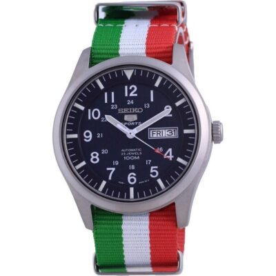 Seiko 5 Sports Automatic Polyester SNZG11K1-var-NATO23 100M Men's Watch