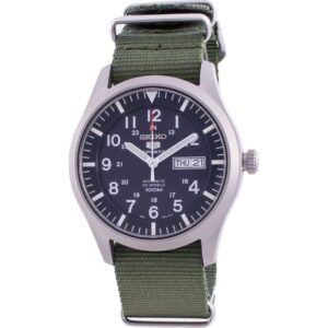 Seiko 5 Sports Blue Dial Automatic SNZG11K1-var-NATO9 100M Men’s Watch - SNZG11K1-var-NATO9