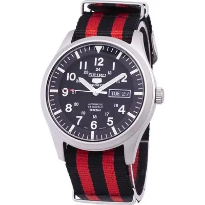 Seiko 5 Sports Automatic Nato Strap SNZG15K1-var-NATO3 Men's Watch