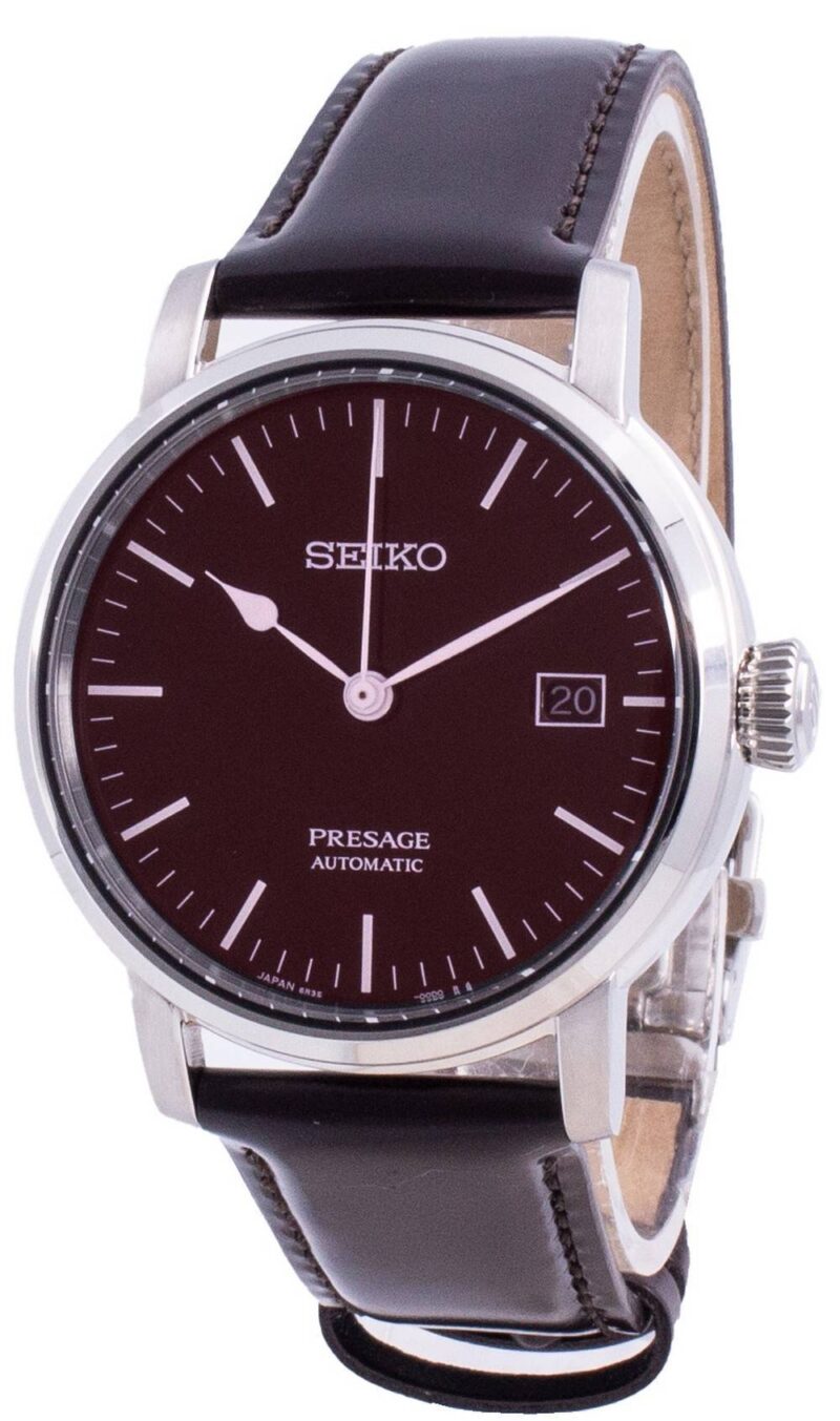 Seiko Presage Riki Watanabe Automatic Brown Enamel SPB115 SPB115J1 SPB115J Japan Made 100M Men’s Watch - SPB115J1